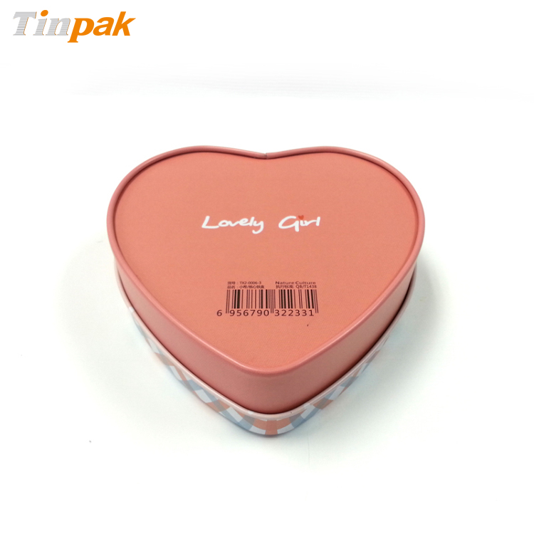 heart shaped candy tins